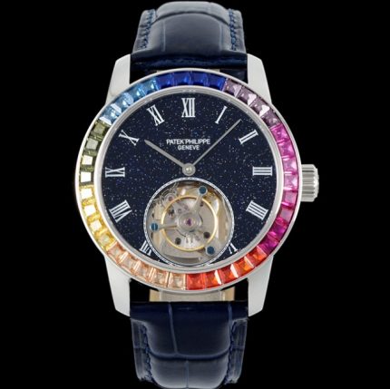 Replica Patek Philippe Tourbillon RMS Factory Colored bezel