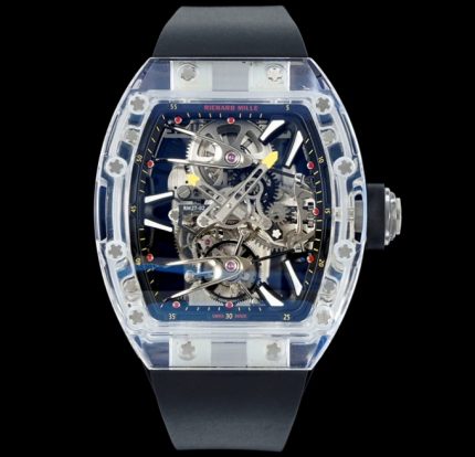 Replica Richard Mille RM27-02 RM Factory Tourbillon Black strap