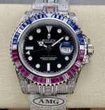 Replica Rolex Greenwich II 116759 SAru-78209 AMG Factory Black Dial