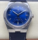 Replica Vacheron Constantin Overseas 4000V-B914 GR Factory Blue dial