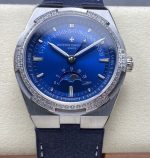 Replica Vacheron Constantin Overseas 4000V-B914 GR Factory Blue dial - Image 11