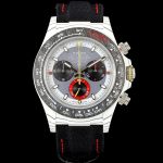 Replica Rolex Cosmograph Daytona DIW Factory Black strap