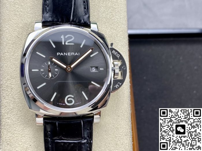 Replica Panerai Lumino Dur PAM01250 VS Factory Carbon black dial - Image 2