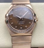 Replica Omega Constellation 123.55.38.21.63.001 OM Factory Date display
