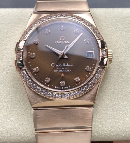 Replica Omega Constellation 123.55.38.21.63.001 OM Factory Date display