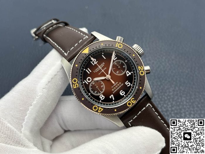 Replica Longines Spirit L3.821.5.59.2 LG Factory Chronograph - Image 2
