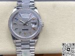Replica Rolex Day-Date m128349rbr-0012 8+ Factory Pave diamonds - Image 2