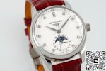 Replica Longines Master Collection L2.409.4.87.2 AF Factory Red strap - Image 4