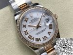 Replica Rolex Datejust m278381rbr-0003 AR Factory Diamond bezel - Image 3