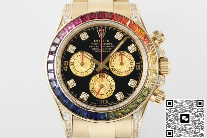 Replica Rolex Daytona Cosmograph 116598 RBOW ZF Factory Diamond - Image 4