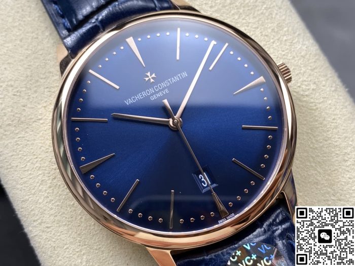 Replica Vacheron Constantin Patrimony 85180-000R-B515 VC+ Factory Date display - Image 3