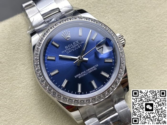 Replica Rolex Datejust m126284rbr-0010 AR Factory Blue Dial - Image 3