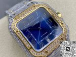 Replica Cartier Santos W2SA0040 AMG Factory Blue Dial - Image 13
