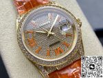 Replica Rolex Oyster Perpetual M128158RBR-0002 8+ Factory Coral strap - Image 3