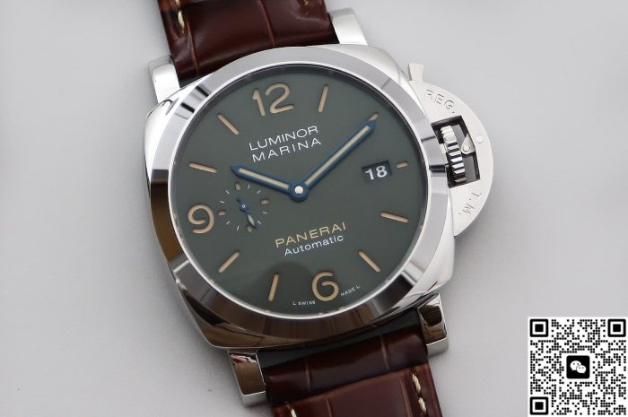Replica Panerai Luminor PAM01116 VS Factory Olive green dial - Image 3