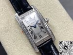Replica Cartier Tank WB707331 8848 Factory Shiny black strap - Image 3