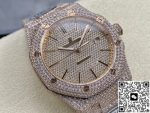 Replica Audemars Piguet Royal Oak 15400OR.022 AMG Factory Diamond Strap - Image 14