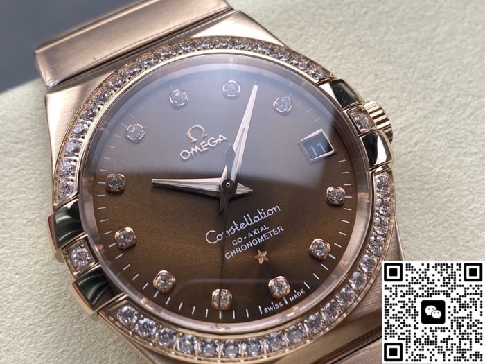 Replica Omega Constellation 123.55.38.21.63.001 OM Factory Date display - Image 3