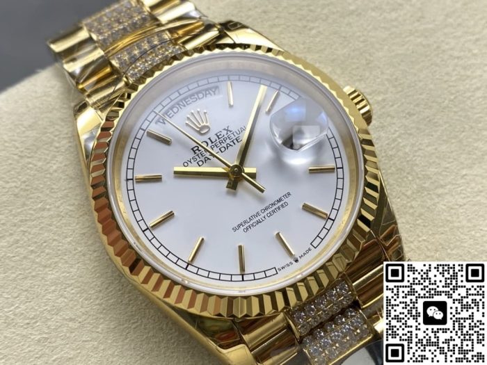 Replica Rolex Day-Date m128238-0082 8+ Factory Weekly display - Image 3