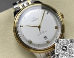 Replica Omega De Ville 424.20.40.20.02.005 N1 Factory Stainless steel strap - Image 14
