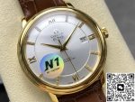 Replica Omega De Ville 424.53.40.20.52.001 N1 Factory Roman numerals - Image 3