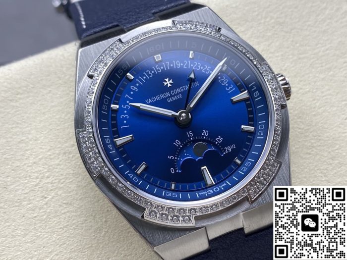 Replica Vacheron Constantin Overseas 4000V-B914 GR Factory Blue dial - Image 3