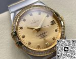 Replica Omega Constellation 123.25.38.21.58.001 M+ Factory Champagne dial - Image 10