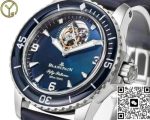 Replica Blancpain Fifty Fathoms 5025-12B40-O52B YS Factory Tourbillon Canvas strap - Image 15