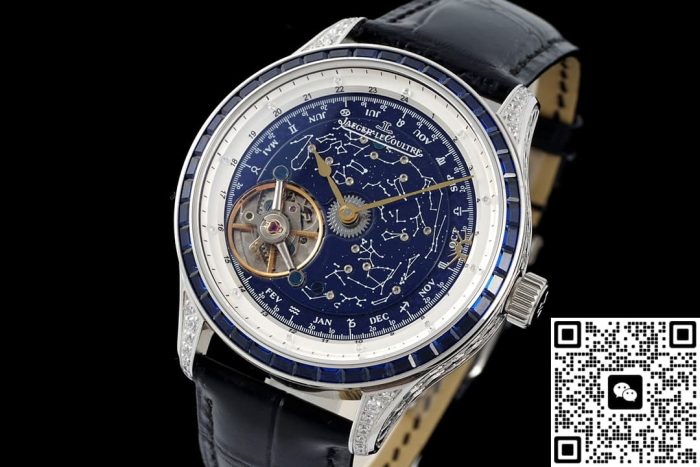 Replica Jaeger LeCoultre Master Control Tourbillon RMS Factory Blue Dial - Image 3