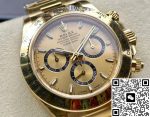 Replica Rolex Cosmograph Daytona m126508-0005 CLEAN Factory Gold strap - Image 4