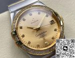 Replica Omega Constellation 123.25.38.21.58.001 M+ Factory Champagne dial - Image 11