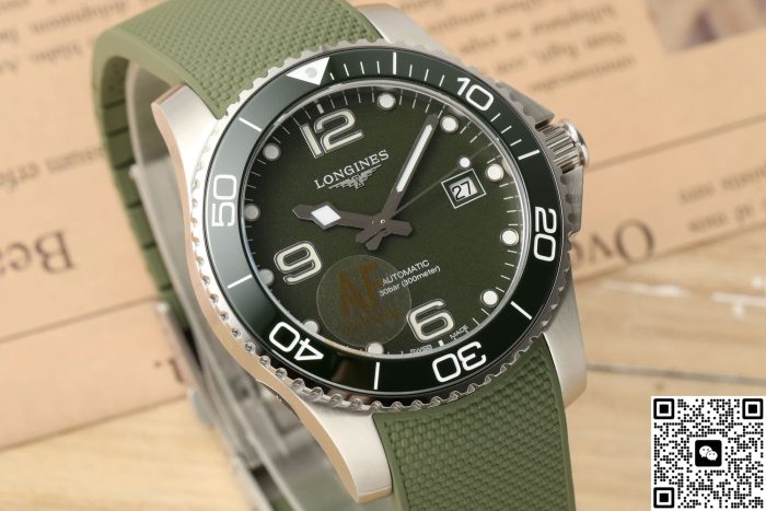 Replica Longines Concas L3.781.4.06.9 AF Factory Double folding clasp - Image 3