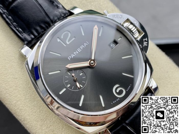 Replica Panerai Lumino Dur PAM01250 VS Factory Carbon black dial - Image 3