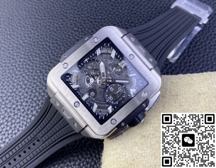 Replica Hublot SQUARE BANG UNICO 821.NX.0170.RX BB Factory Square dial - Image 5
