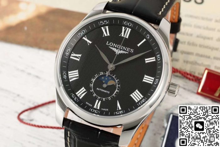 Replica Longines Master Collection L2.909.4.51.7 AF Factory Roman numerals - Image 5