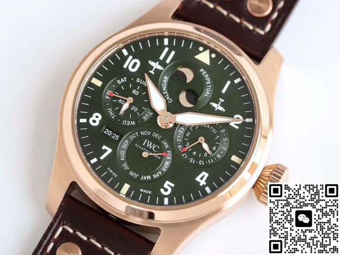 Replica IWC Pilot IW503601 V9 Factory Perpetual calendar - Image 3