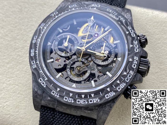 Replica Rolex Cosmograph Daytona DIW Factory Carbon Fiber - Image 3