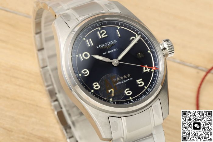 Replica Longines Spirit L3.810.4.93.6 AF Factory Blue sunburst - Image 4