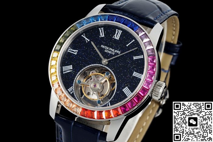 Replica Patek Philippe Tourbillon RMS Factory Colored bezel - Image 5