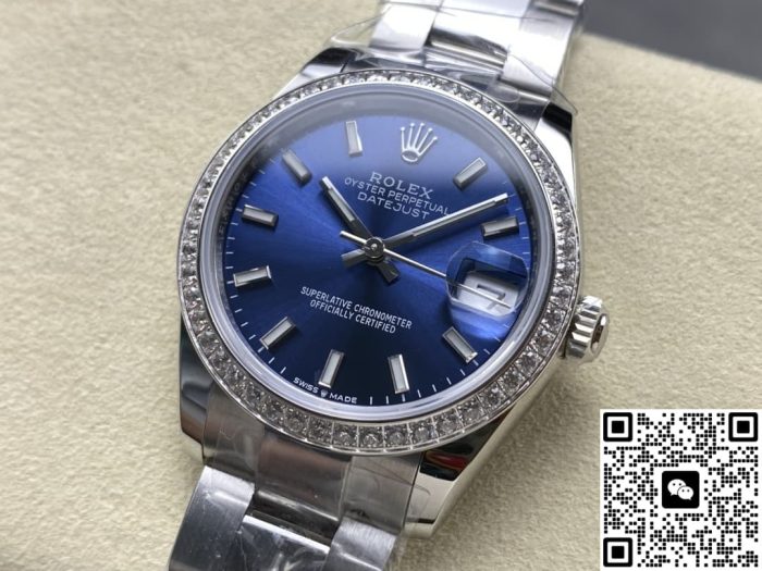 Replica Rolex Datejust m126284rbr-0010 AR Factory Blue Dial - Image 4