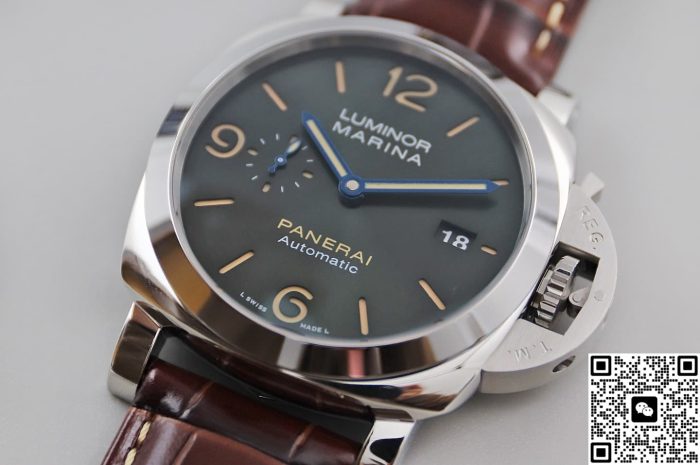Replica Panerai Luminor PAM01116 VS Factory Olive green dial - Image 4