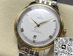 Replica Omega De Ville 424.20.40.20.02.005 N1 Factory Stainless steel strap - Image 3