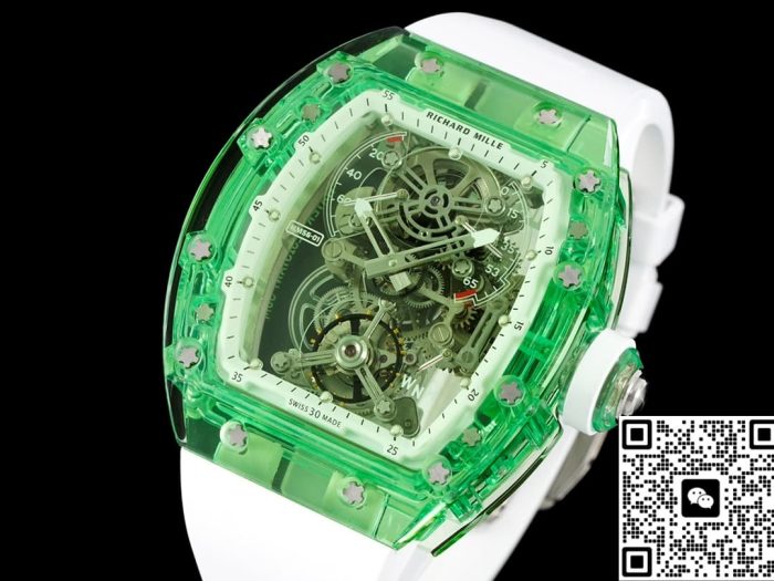 Replica Richard Mille RM56-01 RM Factory Tourbillon Green case - Image 4
