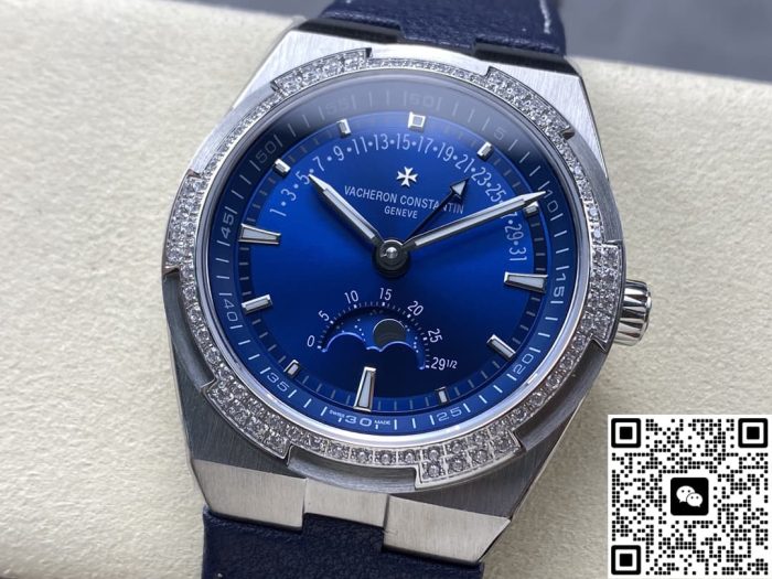 Replica Vacheron Constantin Overseas 4000V-B914 GR Factory Blue dial - Image 5