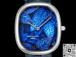 Replica Patek Philippe GOLDEN ELLIPSE 5738-150G-001 TW Factory Blue dial - Image 3