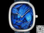 Replica Patek Philippe GOLDEN ELLIPSE 5738-150G-001 TW Factory Blue dial - Image 14