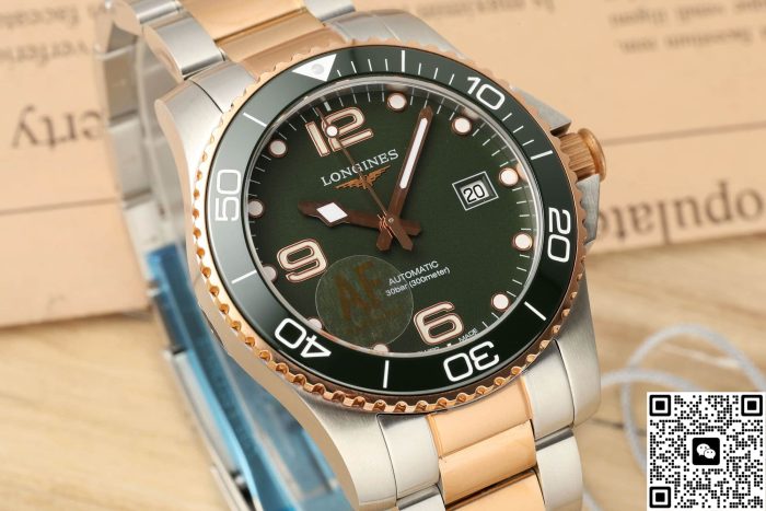 Replica Longines Concas L3.781.3.06.7 AF Factory Green matte - Image 4