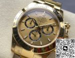 Replica Rolex Cosmograph Daytona m126508-0005 CLEAN Factory Gold strap - Image 3