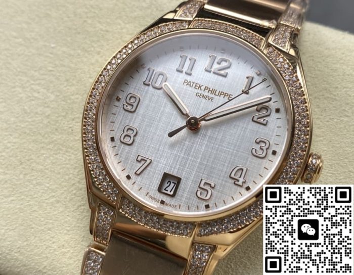 Replica Patek Philippe TWENTY~4 7300-1201R-001 SJ Factory Silver dial - Image 5