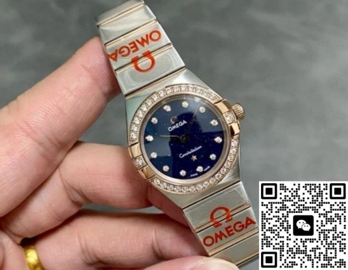 Replica Omega Constellation 131.25.25.60.53.002 TW Factory Blue Dial - Image 4